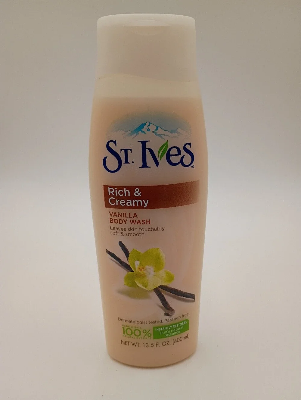 St Ives Nourishing Vanilla Triple Butters Body Wash Discontinued 13.5oz New.